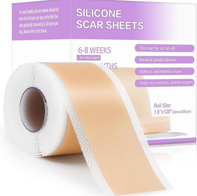 Трансграничный силиконовый гелевый патч для восстановления после кесарева сечения от растяжек 3*1m