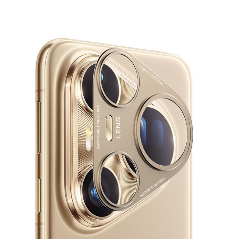 Hohe Haltbarkeit Aluminiumlegierung Ausgehöhlt Handy-Kameraobjektivabdeckung Stoßfest Mit Durchbruch-Design Für Mobile Geräte Sicherheit