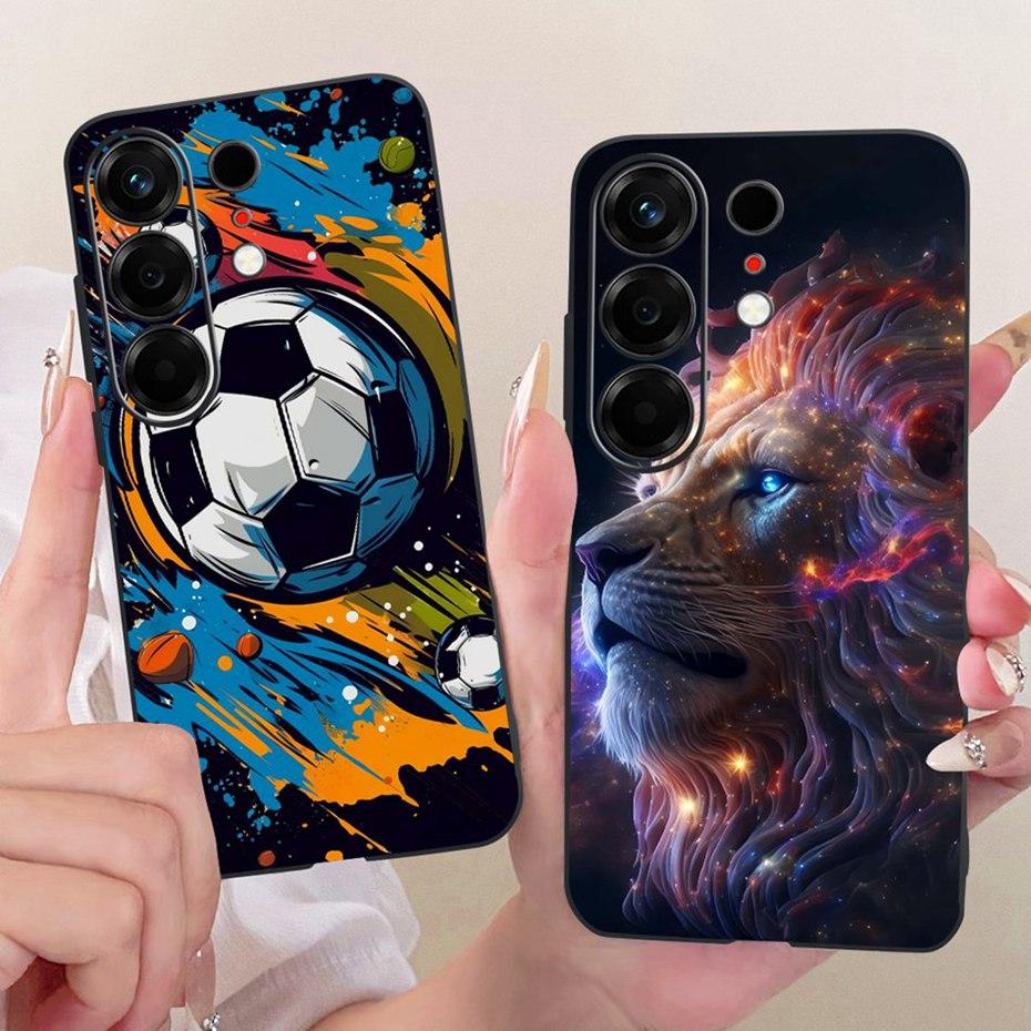 Fashion Cool Case For Tecno Camon 50 4G Soft Black Silicon TPU Back Cover For Tecno Camon50 4G CN5 Phone Cases