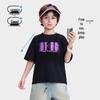 Luomeng Boys' Cool-Touch Antibacterial Short-Sleeve T-Shirt