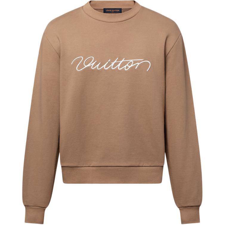 LOUIS VUITTON SS25 Sweatshirt Men's Umber 1AHEFS