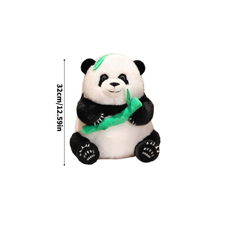 Adorable Panda Plush Toy Realistic And Soft Stuffed Animal For Kids And Adults Perfect Birthday Gift For Girlfriend