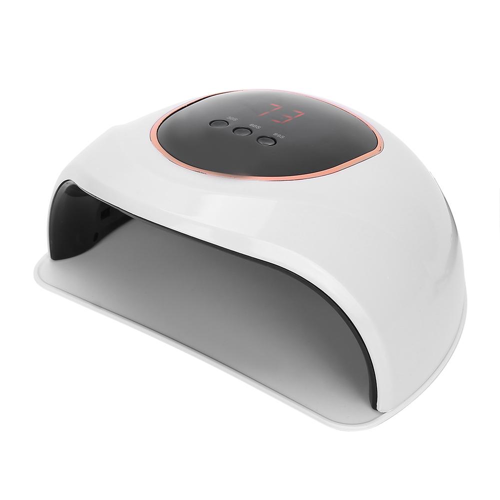 Nail Art Gel Polish Dryer UV 72W Manicure Light Professional Nail Art Machine ToolWhite