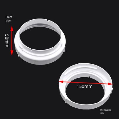 For Midea Mobile Air Conditioner Exhaust Pipe Joint Window Baffle Adapter 15CM Portable Window Shutter Adapter