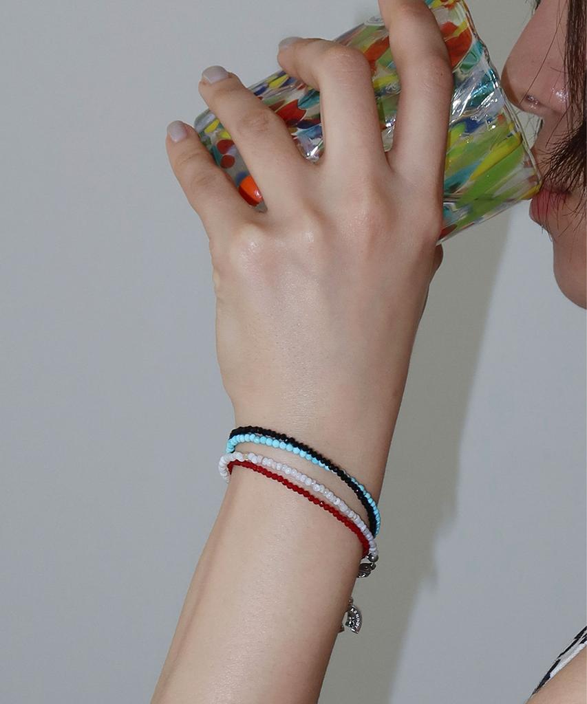 August Harmony Tiny Beads Bracelet / 4 Colors