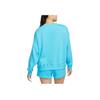 Nike Sportbekleidung City Utility Logo Print Lässiges Rundhals-Sweatshirt Damen Sweatshirt Königsblau DV8019-416