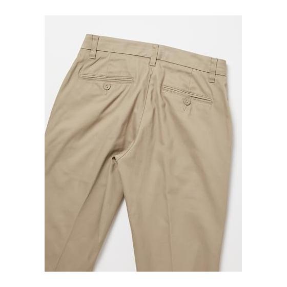 [Amazon Essentials] Men's Chino Pants, No-Tuck, Wrinkle-Resistant Treatment, Slim Fit, Stretch