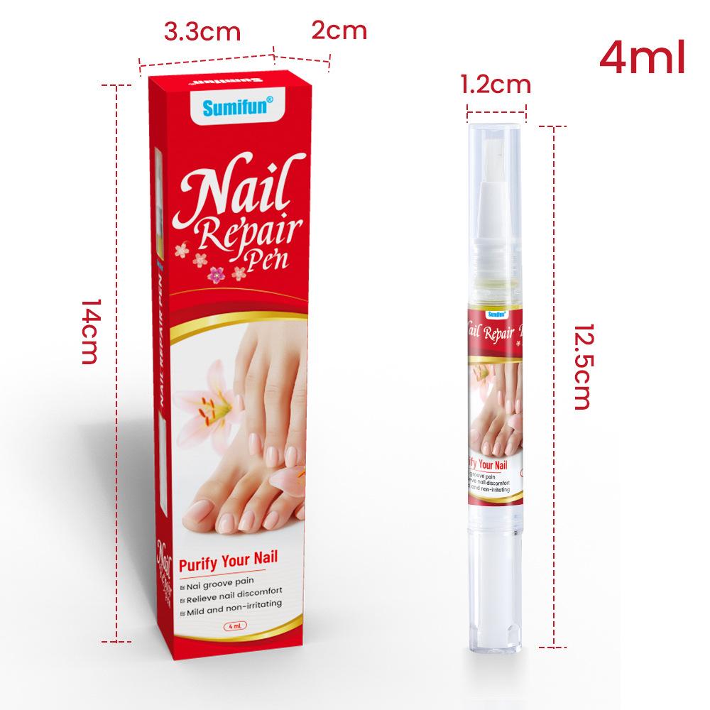 Sumifun 4/8/20 ML Nagelreparatur Flüssigstift Nähren Feuchtigkeitsspenden Graue Nägel Antimykotisch Nagelgesunde Pflege Lösen Mehrere Nagelprobleme