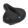 Cycling Seat with Night Reflective Strip Hollow Breathable Water Resistant Shock Absorbing