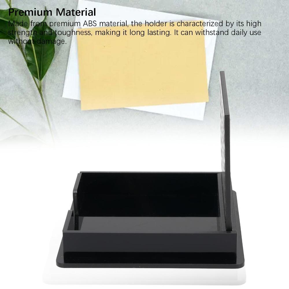 3x3 Inch Sticky Note Holder ABS Sticky Pads Dispenser Notes Organizer  To-do List Planning