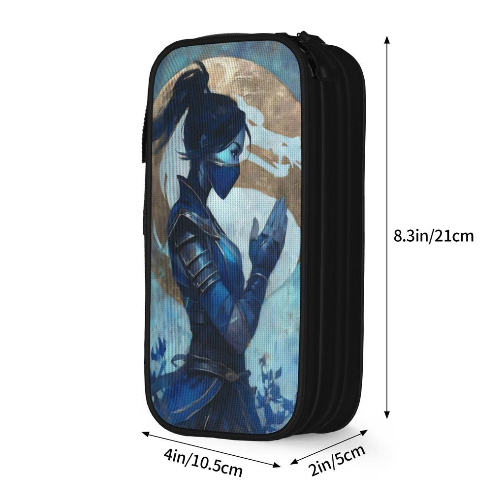 Mortal Kombat II Moive 2026 Pencil Case Lovely Pen Bag Kids Large Storage School Supplies Gifts Pencilcases