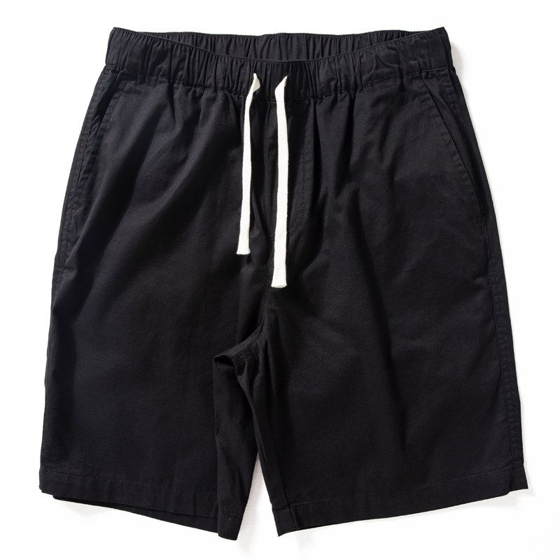 Pure Cotton Shorts Men's 2024 Summer New Arrival Loose Straight-leg Casual Fifth Pants Men Large Trunks Outwear Middle Pants