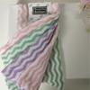Hangable Absorbent Pineapple-Grid Coral Fleece Kitchen Cleaning Towel