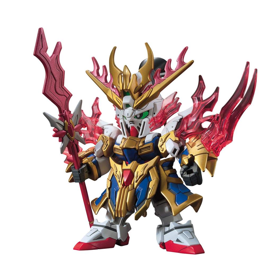 BANDAI SPIRITS SD Gundam Sangoku Soketsuden Zhang Fei God Gundam Plastic Model BAS5056754 Pre-Colored