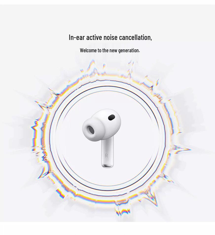 2025 Huaqiangbei Pro3 Bluetooth Earphones: Active Noise Cancelling for Apple Devices