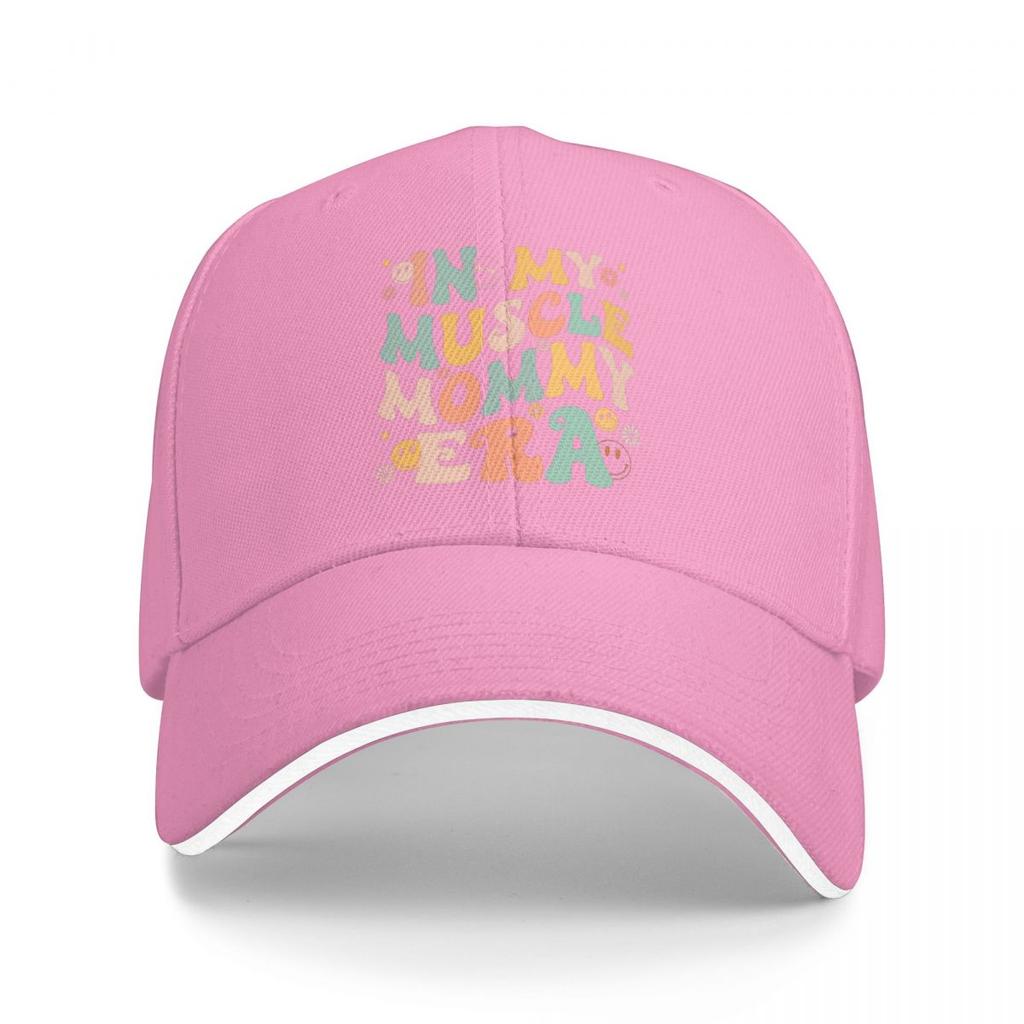 Baseball Caps In My Muscle Mommy Era Gym Fitness Customized Men Women Outdoor Summer Caps