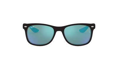 Sunglasses NEW WAYFARER MATTE BLACK Japan 50 0RJ9052SF JUNIOR Kids 100S55 [Ray-Ban] (FREE Size) [Kids Model]