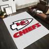 "KC Chiefs Logo Design Teppich - Pfeilspitzen-Stil Rutschfester Teppich geeignet für Wohnzimmer- und Schlafzimmer-Sofas"