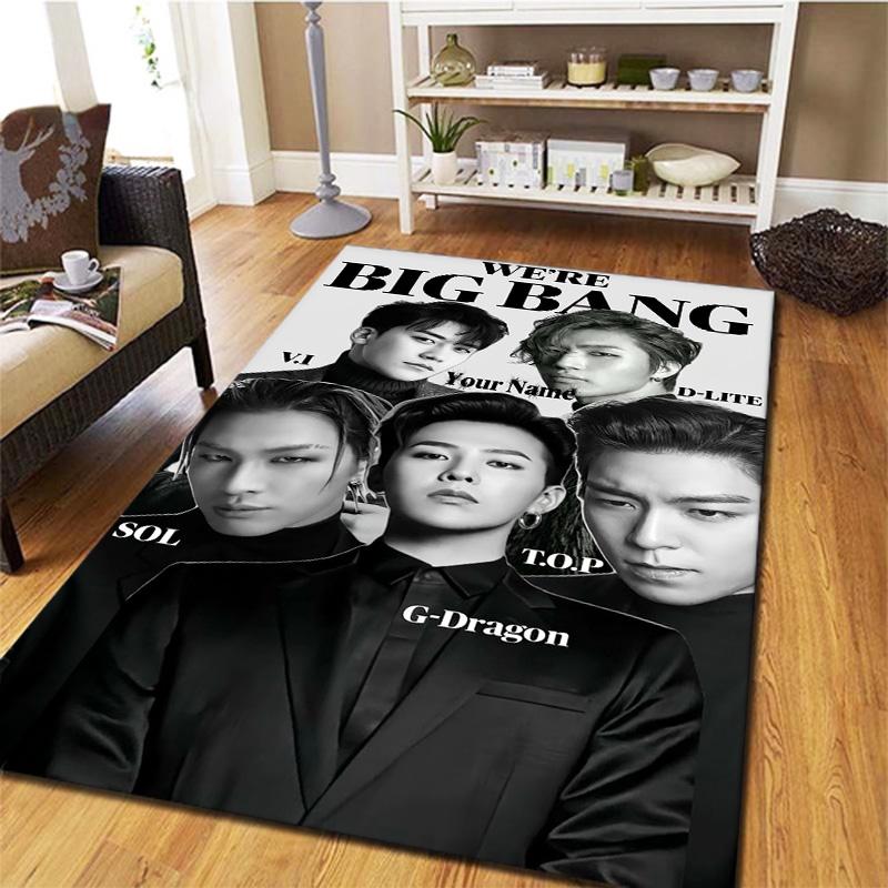 Big Bang Forever Custom Name Carpet Rug For Living Room Bedroom Home Sofa Decoration Kids Play Nonslip Floor Mat