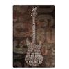 FJ Metal Tin Signs Decor Rock Roll Vintage Metal Sigsn Plaque Metal Posters Retro Rock Home Bar Wall