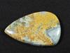 62Cts. AAA  Natural Maligano Jasper Pear Semi Precious Gemstone 29X44X06 MM SK-830