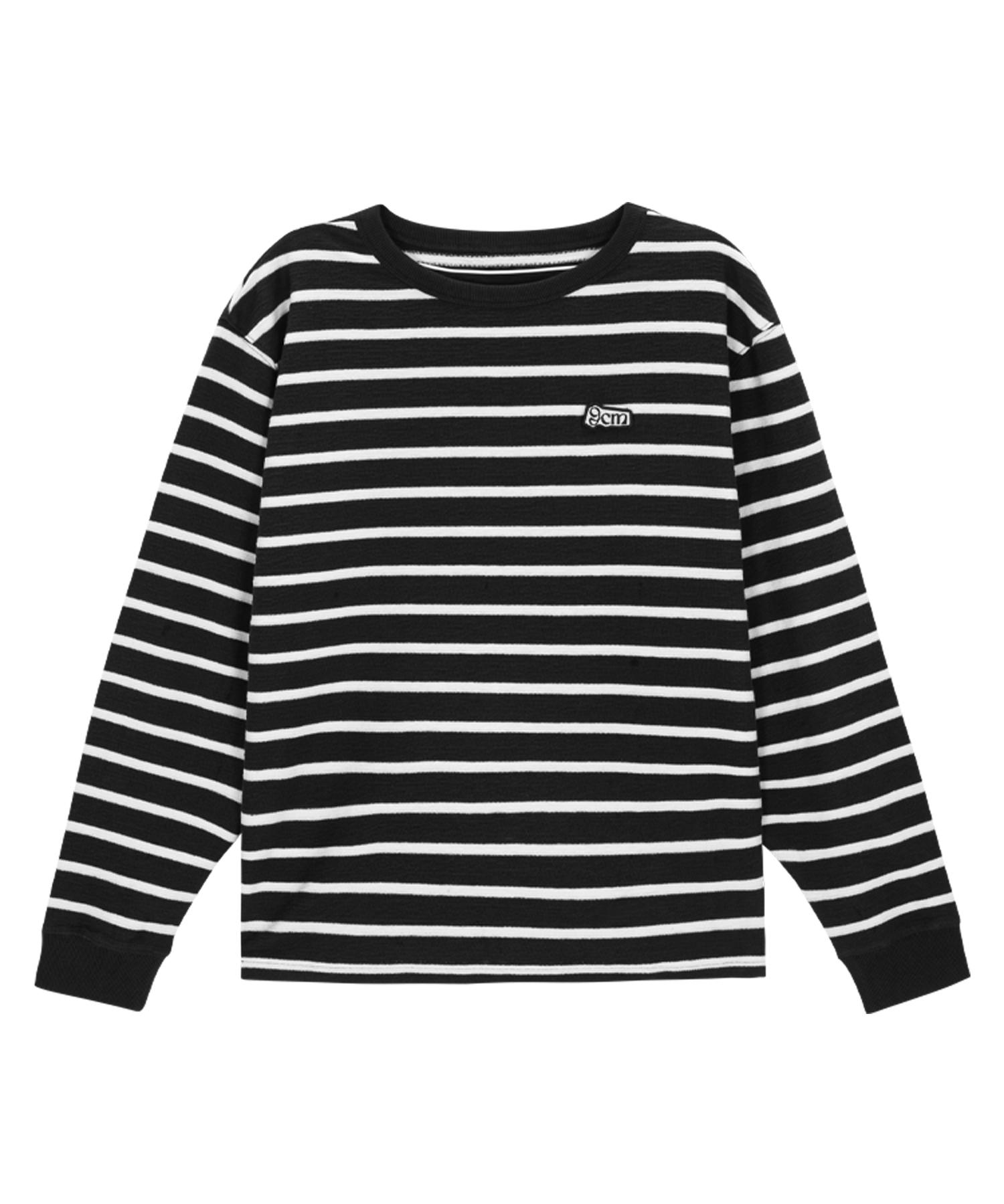 Divine Distance Striped Wappen Long Sleeve [Black] M