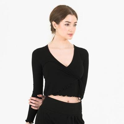 RYMD Yoga Pilates Wrap Cardigan Cover-up Homewear 2colors