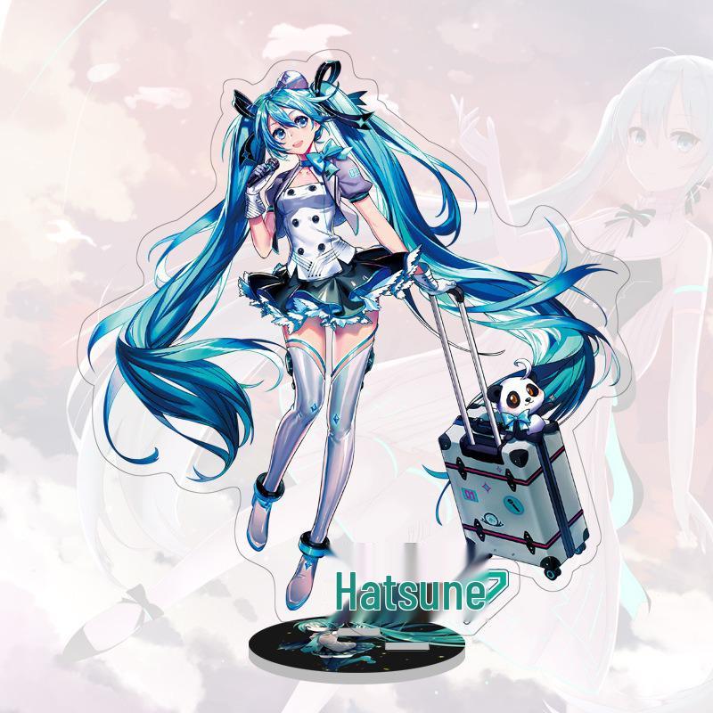 

Хацунэ Мику Большие Аниме Стенди Фигурки - Официальный Арт Кампус Мерч Подарки 16cm high-definition double-sided print