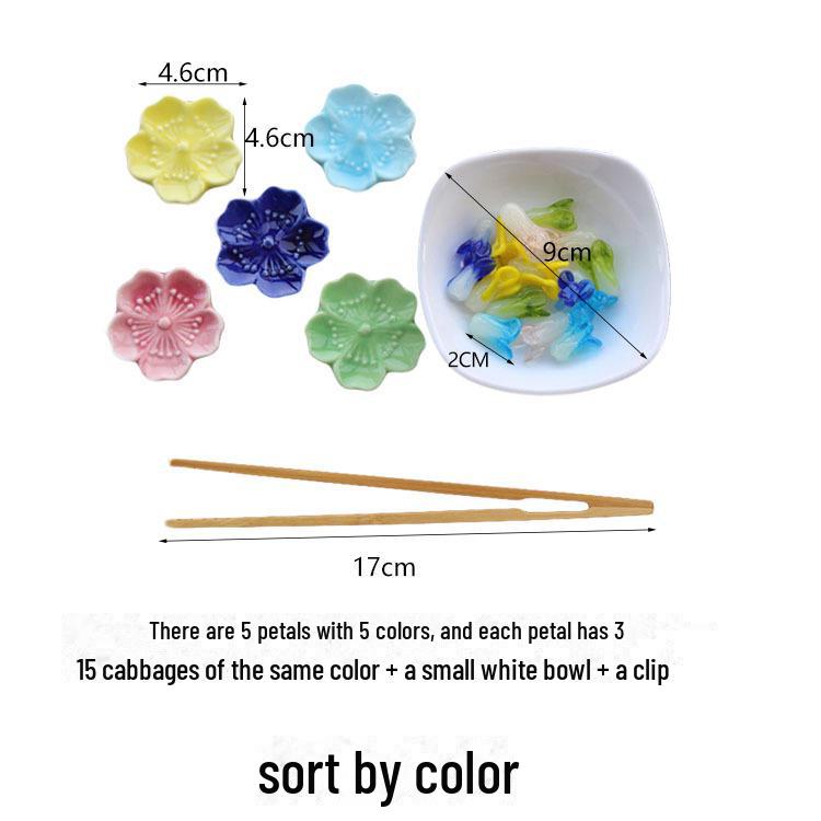 Montessori Daily Life Series: Complete Set of Wooden Toddler Grasping Toys