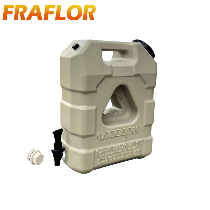 20 Liter 21L Lebensmittelgeeigneter LLDPE Frischwassertank für LKW Anhänger Wohnmobil Auto Camping Trinkwasserbehälter Wasserspeicherbox