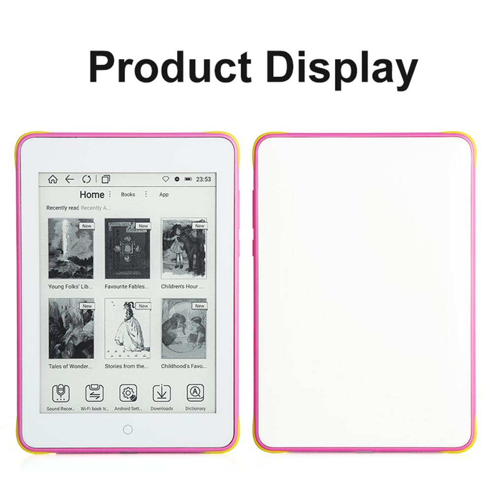 Barevná čtečka elektronických knih S62 6" EyeFriendly Display EReader Lehký papírový tablet pro