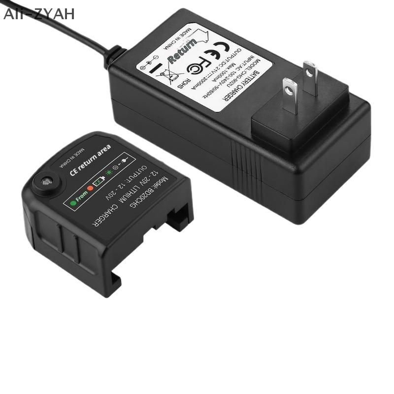 1Set For Black& 12V 14.4V 20V Serise LBXR20 Electric Drill Screwdriver Battery Charging Tool Lithium Battery Charger