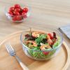 Transparent Glass Bowl for Salad, Soup, Dessert, Noodles, Rice, and Fruit