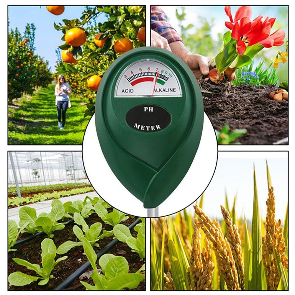 

Темно-зелений вологомір ґрунту pH-метр вимірювання вологості ґрунту рослини землеробство