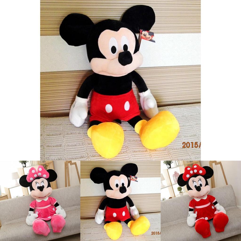 Versatile Peluche Giocattolo Bambola di Topolino O Minnie Realizzato Con Materiali Morbidi E Confortevoli Per Tutte Le Età