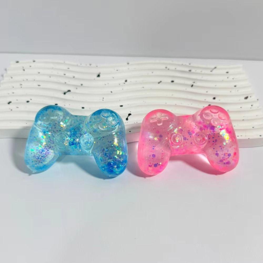 Sequins Game Machine Squishy Super Soft Sensory Fidget Toy Creative Maltose Fidget Ball Kid Adults