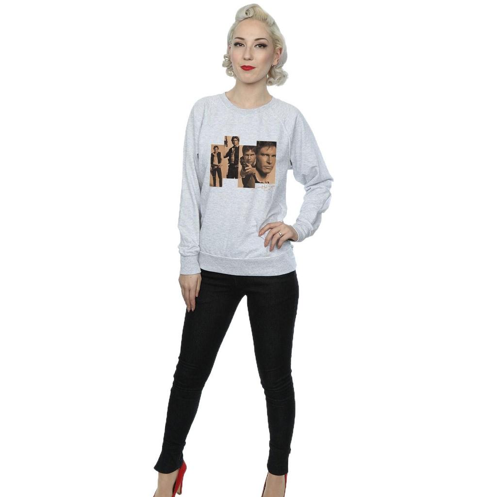 Star Wars Womens/Ladies Han Solo Photoshoot Sweatshirt