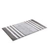 Stripe Bathroom Cashmere Thickening Mat Bath Non-slip Carpets In Wash Basin Bathtub  Floor Rug Shower Room Doormat Memory Foam 3D Pad