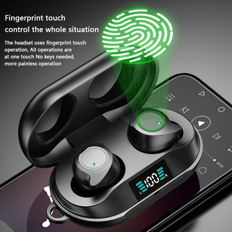 

DX-20 Bluetooth-гарнитура-вкладыш 9D Hi-Fi стерео игровые наушники Спортивные наушники Handfree Calling Наушники для вождения со светодиодным дисплеем Зарядное устройство
