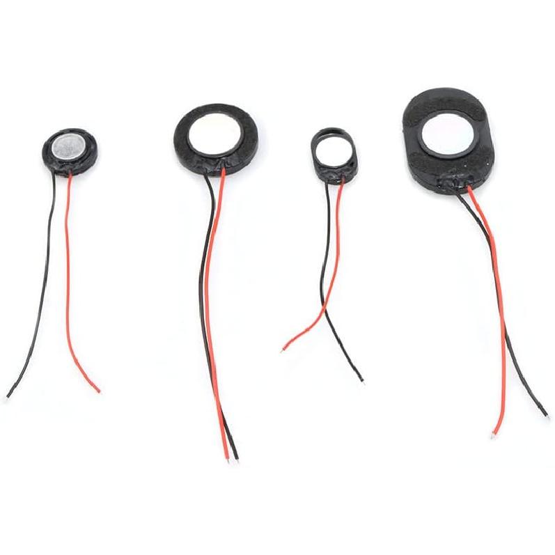 Fielect 2Pcs 0.5W 8 Ohm DIY Magnetic Speaker Arduino Round Internal Magnet Speaker Loudspeaker Replacement
