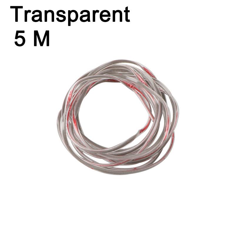 5M Car Door Edge Scratch Protector Strips Guard Trim U Type Car Door Protector Anti Collision Strips Car Decor Auto Accessories