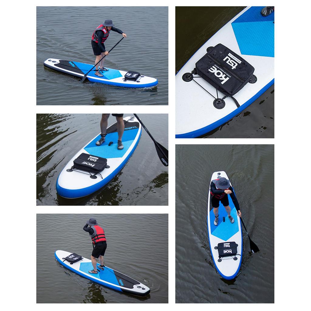 Paddle Board Deck Cooler Bag Paddleboard PU Keeps Beverage Cold Food Storage with Carry
