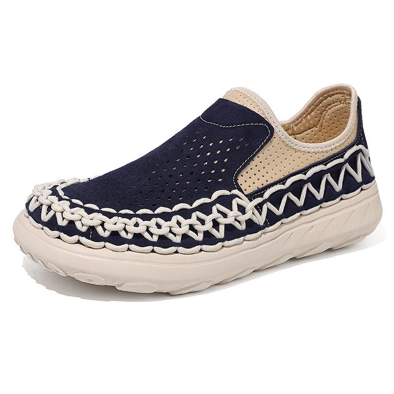 Men's Plus Size Breathable Mesh Sandals & Casual Old Beijing Running Dad Shoes
