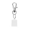 Initial Letter Keychain Caps for Lip Balm Replacement Cover Stylish Key Holder Practical Present for Women and Girls