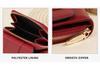 Baellerry Women's Short Tri-Fold Wallet with Multiple Card Slots and Coin Purse
