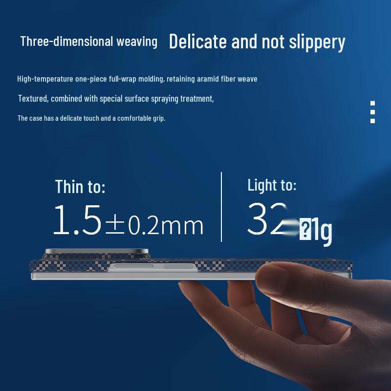 BLUEO Aramid Fiber Magnetic Phone Case for Samsung Z Fold7