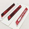 For Mercedes Benz New AMG Car Letters Badge 2pcs ABS Fender Side Emblem Sticker For AMG W204 W124 W201 W202 W212 W220 Accessorie