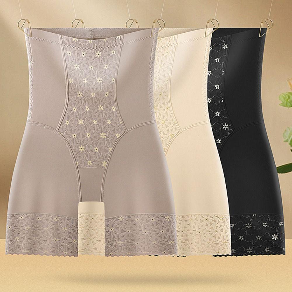 Mesh Flower Slimming Shapewear Shapers Body Shaping Underpants Butt Lifting Briefs  Gifts