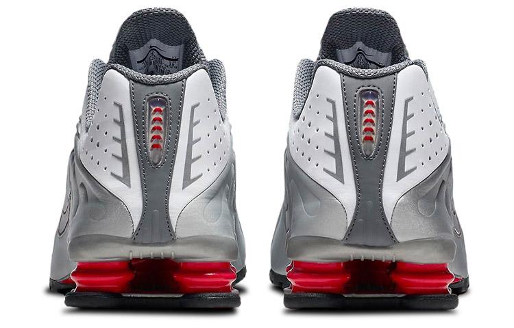 Nike Shox R4 Metallic Silver Comet Red 2018 BV1111-100