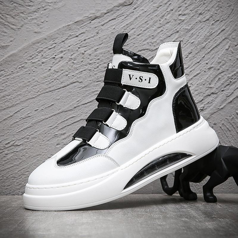 Autumn and Winter New Men's Shoes Low-top Air Cushion Youth Board Shoes Color Matching Korean Version of Casual Wenzhou Tide Shoes Spot